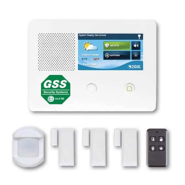 Basic Home Security System Package With Keyfob & Motion Detector Basic Home Security System Package With Keyfob & Motion Detector